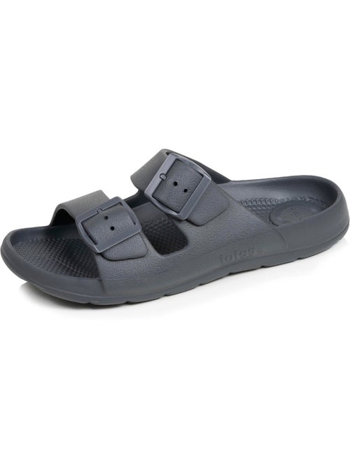 Ciabatte Doppio cinturino, suola comoda e leggera, sandalo da spiaggia, sandalo da  Isotoner - Kiabi