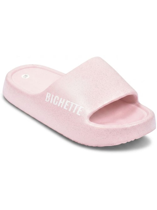 Ciabatte Glitter con Scritta Umoristica 4 Colori OZABI - Kiabi Ciabatte Glitter con Scritta Umoristica 4 Colori OZABI - Kiabi