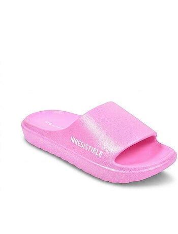 Ciabatte Glitter con Scritta Umoristica 5 Colori OZABI