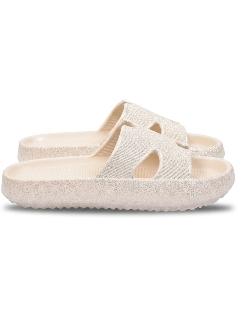Ciabatte Glitter H-Strap EVA 6 Colori OZABI Beige - Kiabi