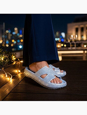 Ciabatte Glitter H-Strap EVA 6 Colori OZABI