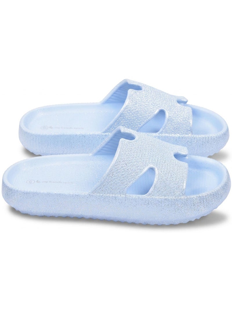 Ciabatte Glitter H-Strap EVA 6 Colori OZABI Blu - Kiabi