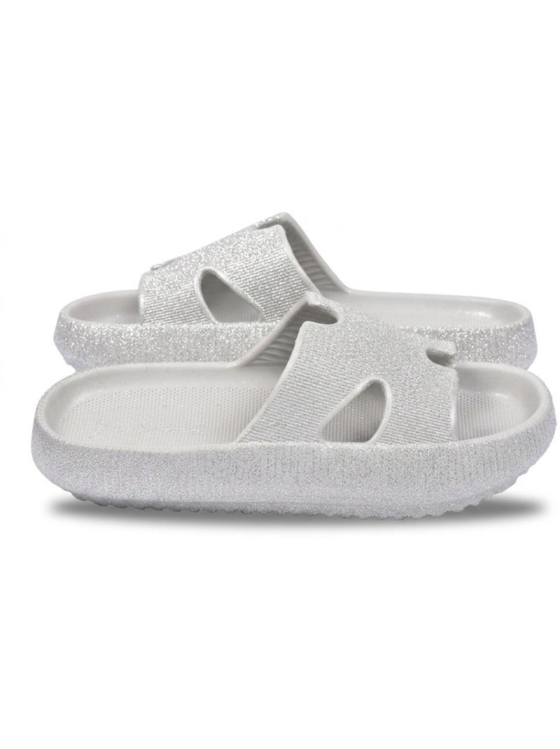 Ciabatte Glitter H-Strap EVA 6 Colori OZABI Grigio - Kiabi