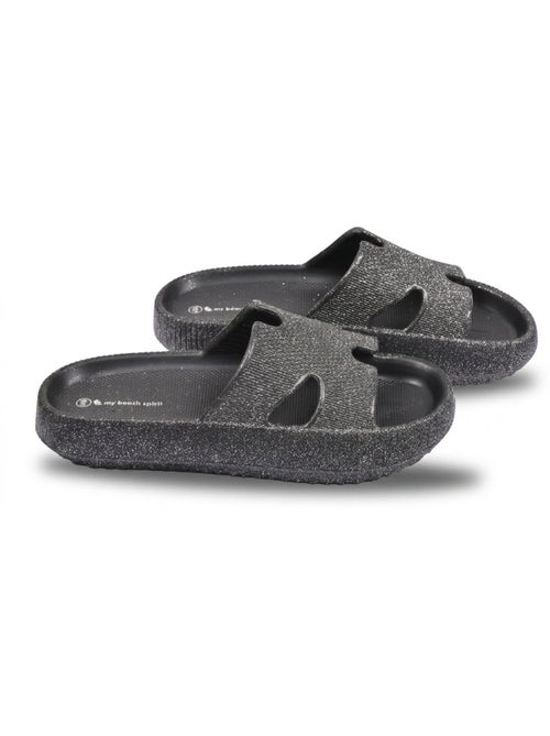 Ciabatte Glitter H-Strap EVA 6 Colori OZABI - Kiabi Ciabatte Glitter H-Strap EVA 6 Colori OZABI - Kiabi