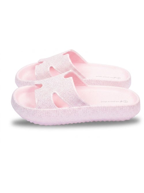 Ciabatte Glitter H-Strap EVA 6 Colori OZABI - Kiabi Ciabatte Glitter H-Strap EVA 6 Colori OZABI - Kiabi