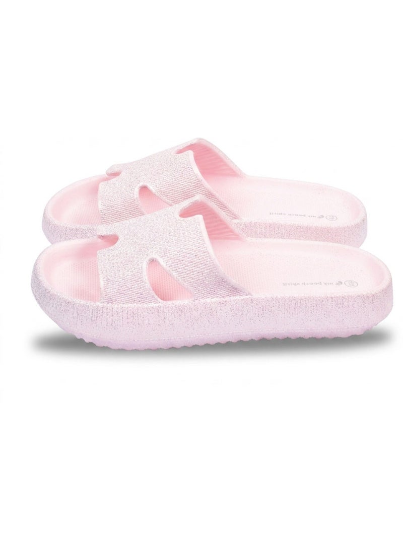 Ciabatte Glitter H-Strap EVA 6 Colori OZABI Rosa - Kiabi