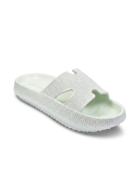 Ciabatte Glitter H-Strap EVA 6 Colori OZABI - Kiabi Ciabatte Glitter H-Strap EVA 6 Colori OZABI - Kiabi