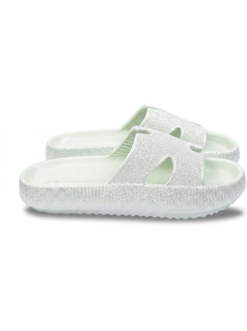 Ciabatte Glitter H-Strap EVA 6 Colori OZABI - Kiabi Ciabatte Glitter H-Strap EVA 6 Colori OZABI - Kiabi