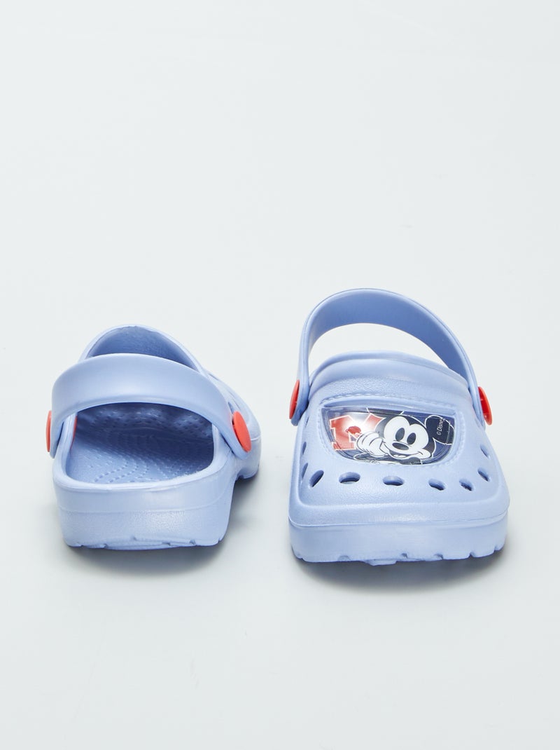 Ciabatte imbottite in plastica preformata 'Topolino' 'Disney' blu - Kiabi