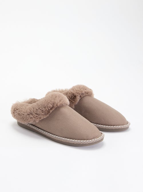 Ciabatte mules foderate - Kiabi Ciabatte mules foderate - Kiabi
