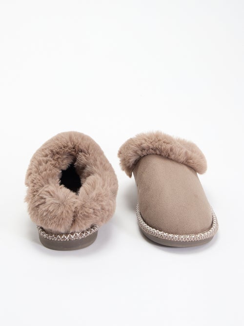 Ciabatte mules foderate - Kiabi Ciabatte mules foderate - Kiabi