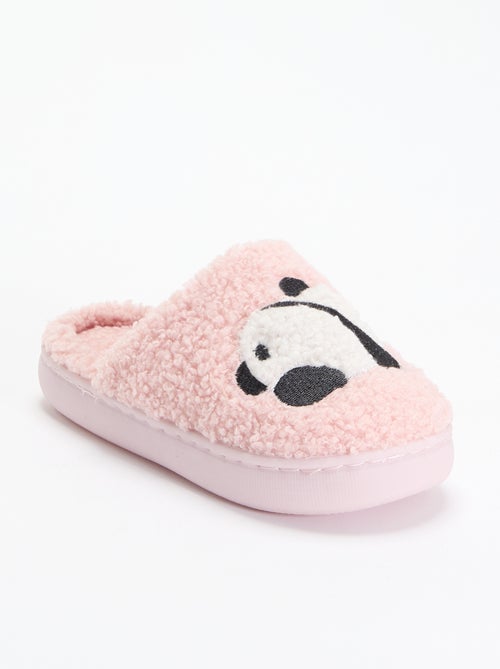 Ciabatte mules in maglia bouclé - Kiabi