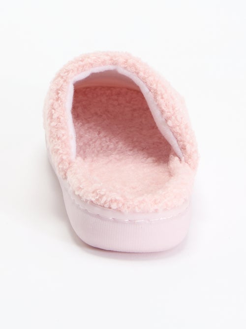 Ciabatte mules in maglia bouclé - Kiabi