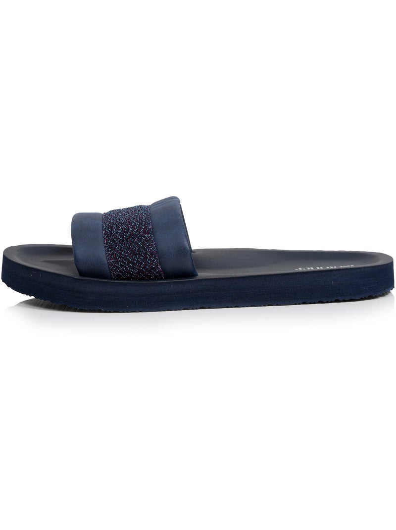 Ciabatte Sandali estivi da spiaggia, suola in Eva leggera e confortevole  Isotoner Blu marino - Kiabi