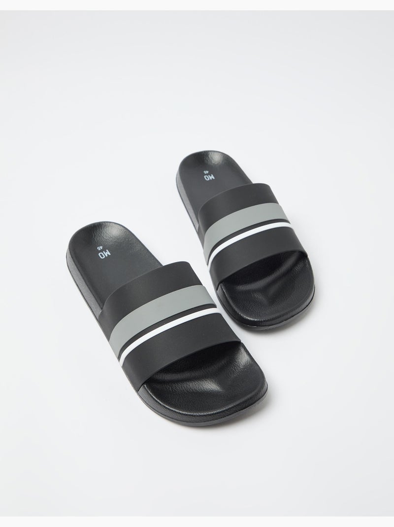 Ciabatte slider, MO Fashion Nero - Kiabi