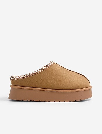 Ciabatte stile sabot foderate