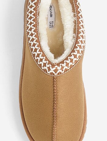 Ciabatte stile sabot foderate