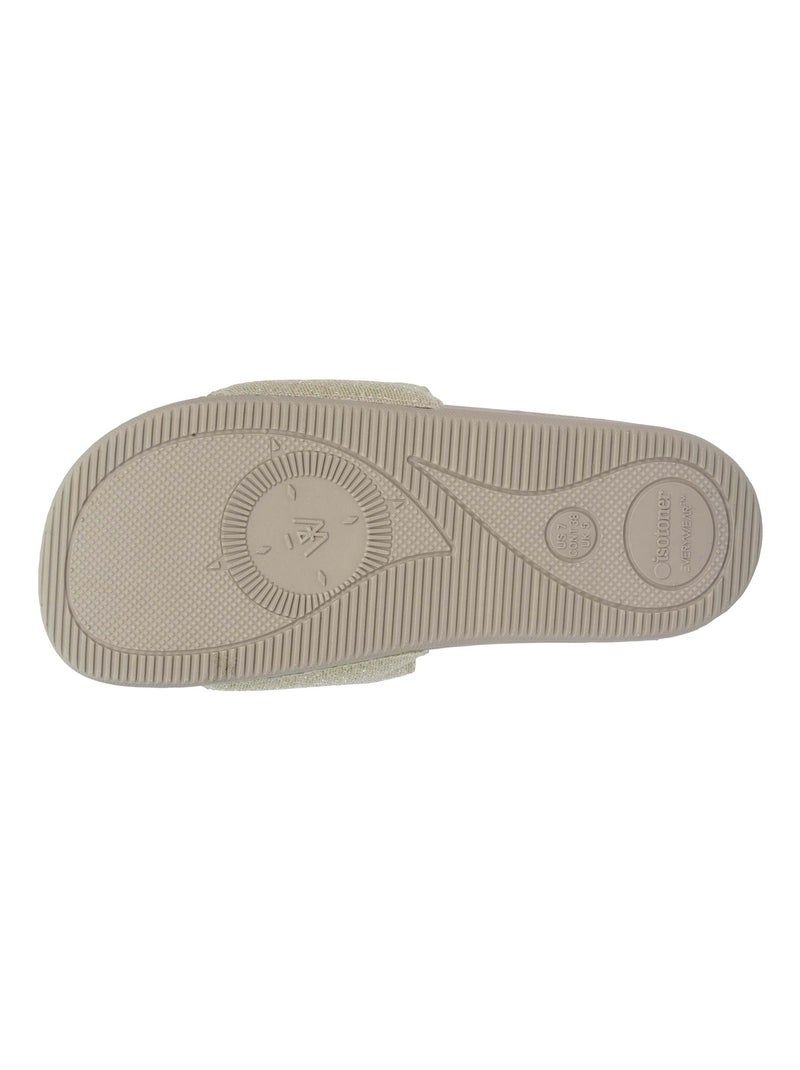 Ciabatte ultraconfortevole, facile da indossare  Isotoner Beige - Kiabi