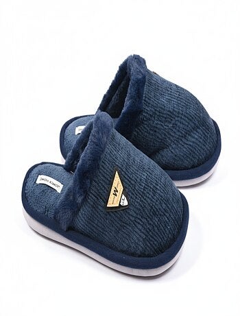 Ciabatte uomo velluto ondulato MU9714