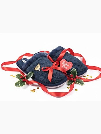 Ciabatte uomo velluto ondulato MU9714