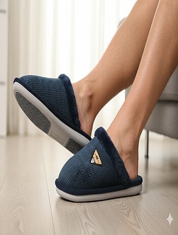 Ciabatte uomo velluto ondulato MU9714