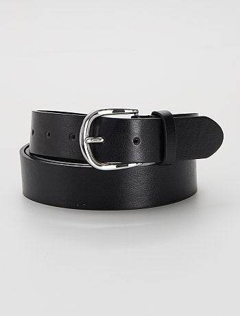 Cintura basic in similpelle - Kiabi