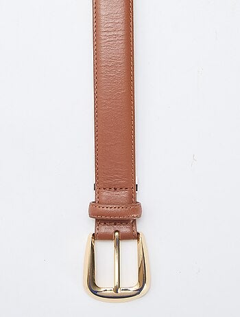 Cintura basica in pelle