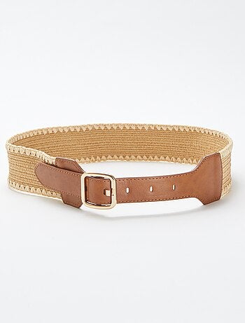 Cintura bimateriale stile bohemien