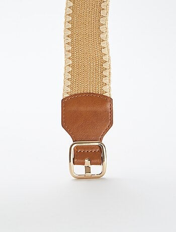 Cintura bimateriale stile bohemien