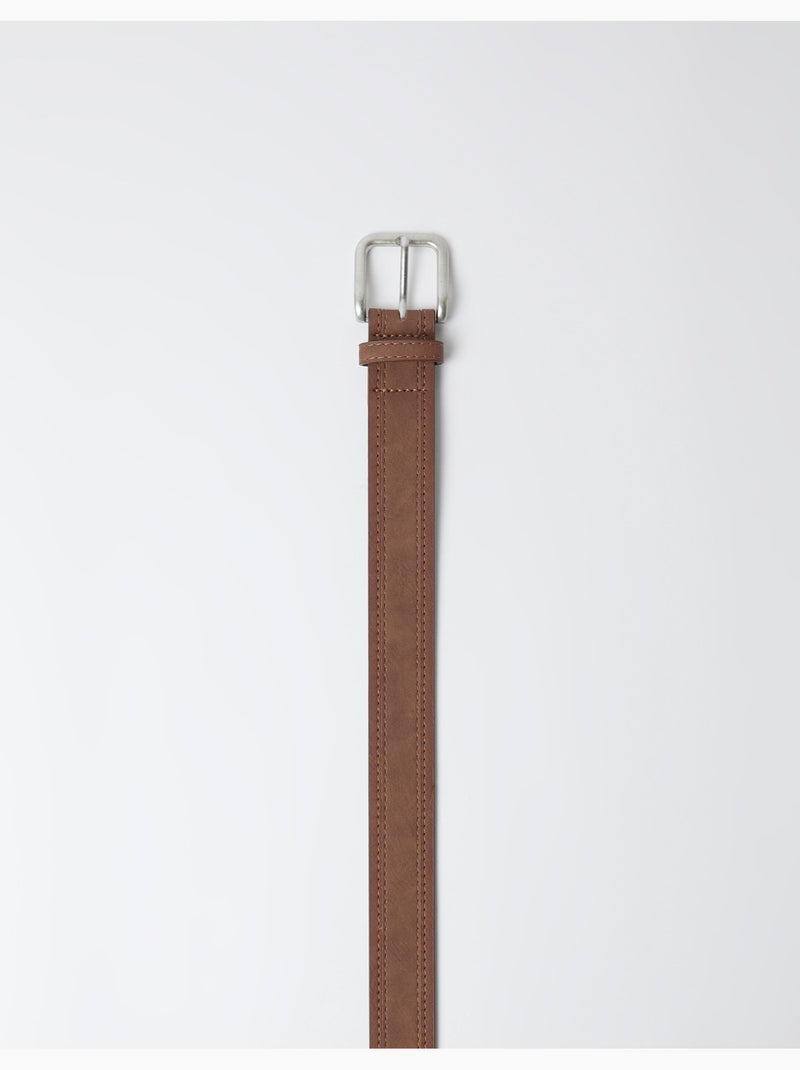 Cintura con cuciture superiori, mo fashion Marrone - Kiabi