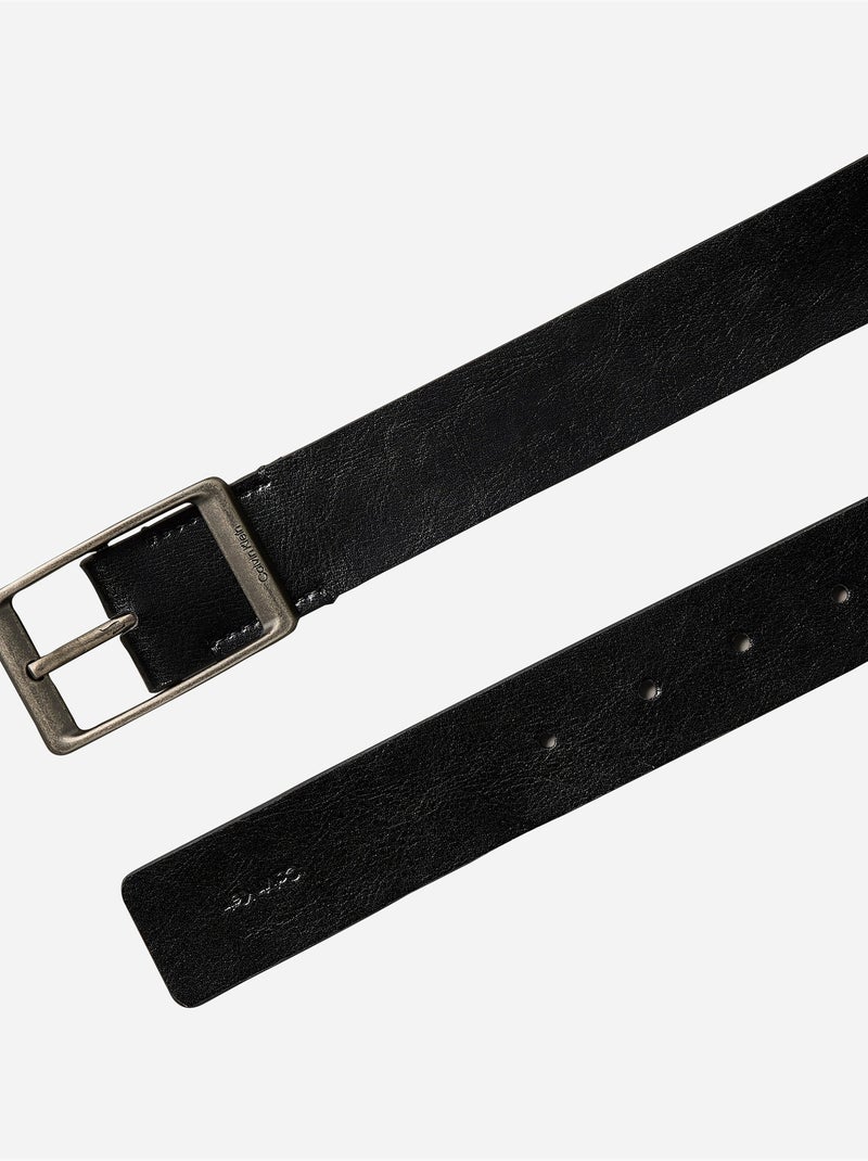Cintura con fibbia ad ardiglione - calvin klein Nero - Kiabi