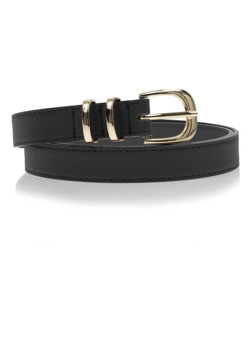 Cintura con fibbia dorata donna isotoner - Kiabi