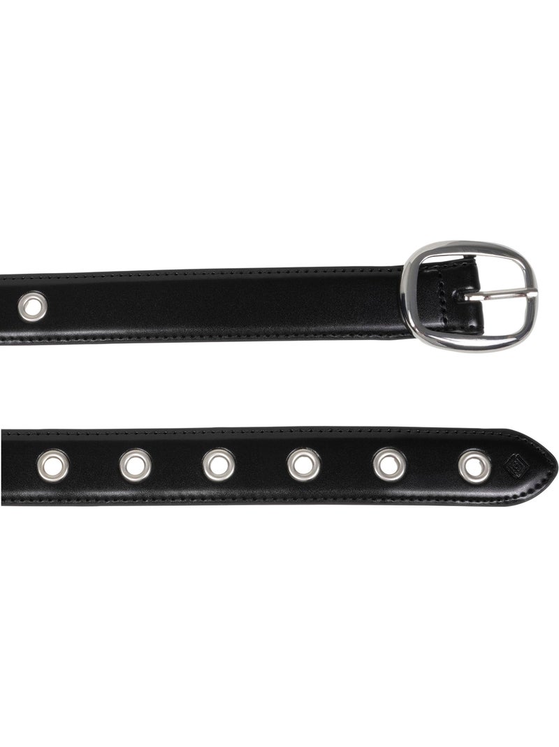 Cintura con occhielli larghi 3 cm donna Nero - Kiabi