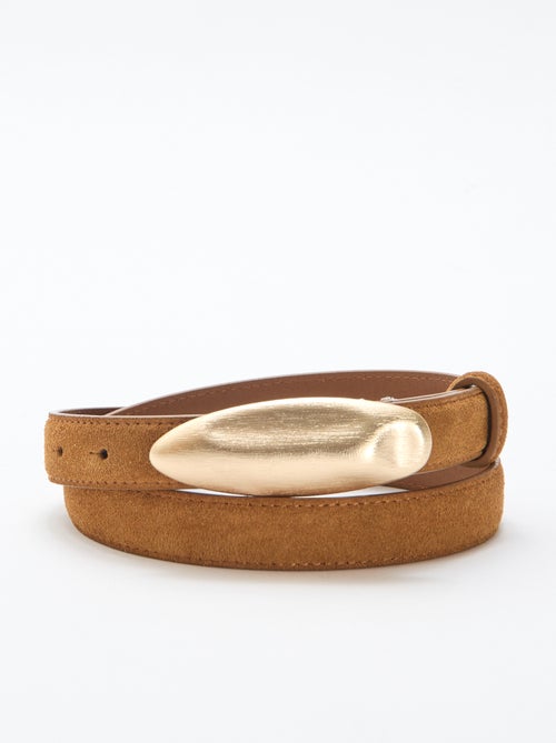 Cintura effetto scamosciato - Kiabi