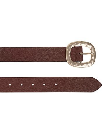 Cintura fibbia martellata donna isotoner