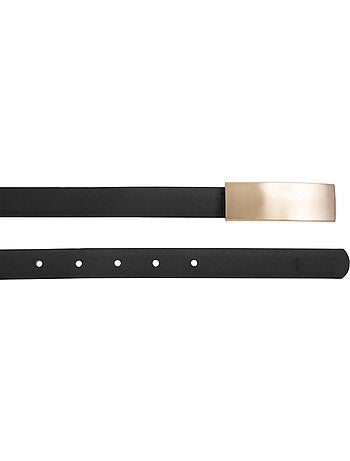 Cintura fionda con anello rettangolare dorato donna isotoner