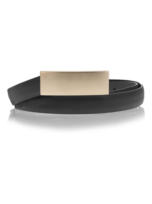 Cintura fionda con anello rettangolare dorato donna isotoner - Kiabi
