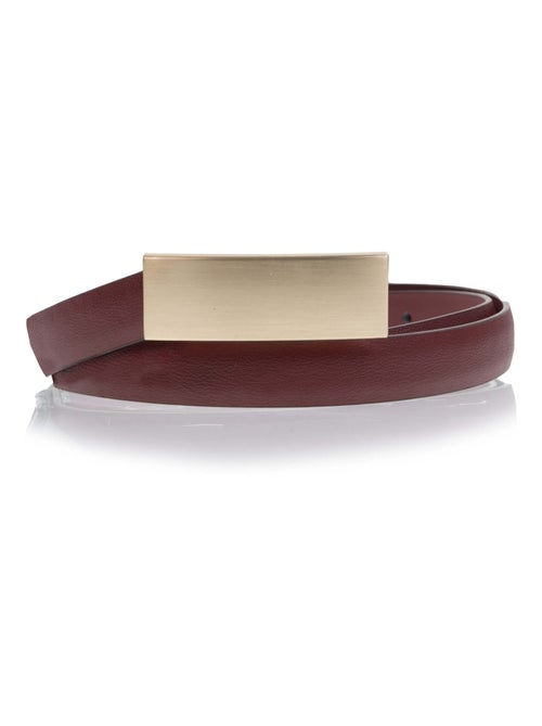 Cintura fionda con anello rettangolare dorato donna isotoner - Kiabi Cintura fionda con anello rettangolare dorato donna isotoner - Kiabi