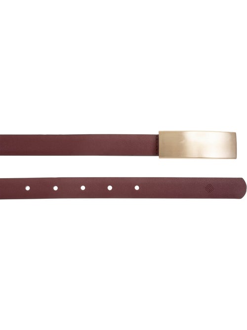 Cintura fionda con anello rettangolare dorato donna isotoner - Kiabi Cintura fionda con anello rettangolare dorato donna isotoner - Kiabi