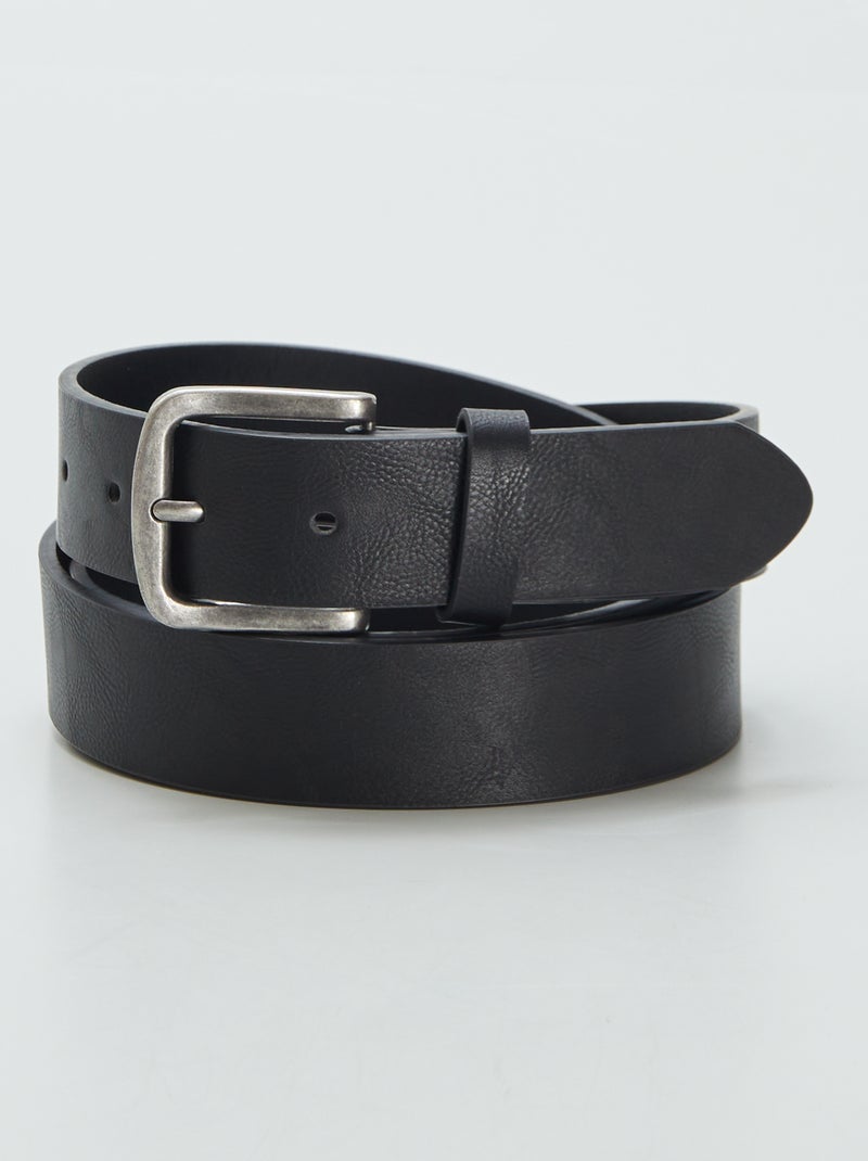 Cintura in similpelle NERO - Kiabi