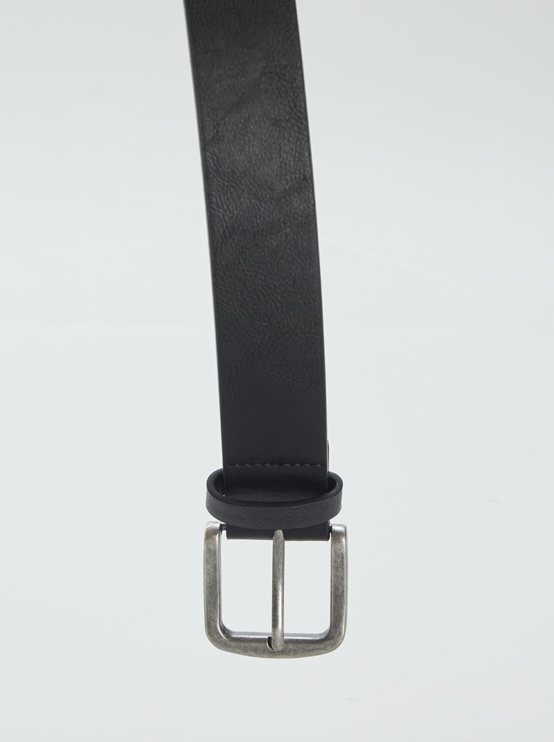 Cintura in similpelle NERO - Kiabi