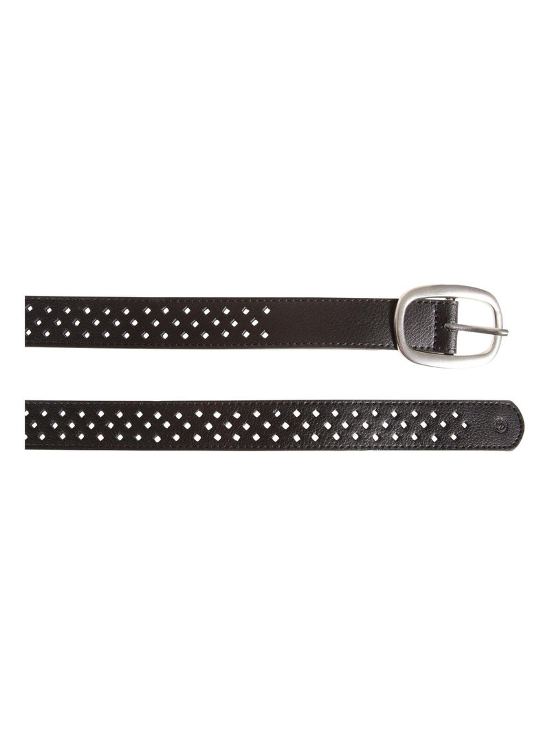 Cintura openwork donna Isotoner Nero - Kiabi