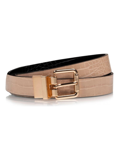 Cintura reversibile donna Isotoner - Kiabi