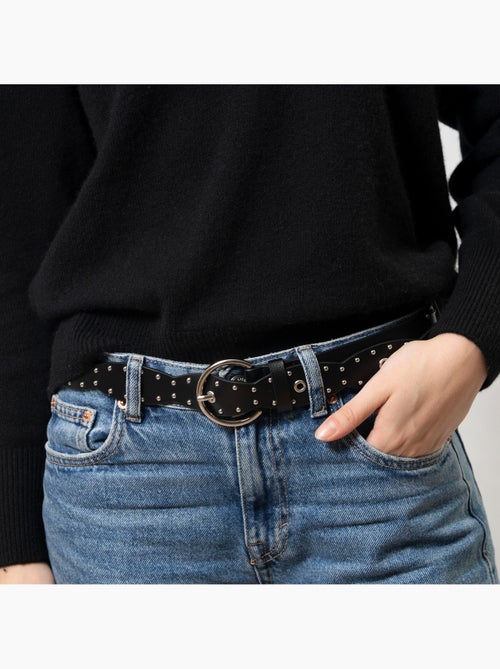Cintura rock dal design vintage con borchie argentate donna isotoner - Kiabi Cintura rock dal design vintage con borchie argentate donna isotoner - Kiabi