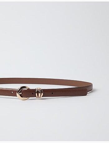 Cintura sottile con anello, mo fashion