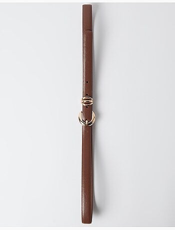 Cintura sottile con anello, mo fashion