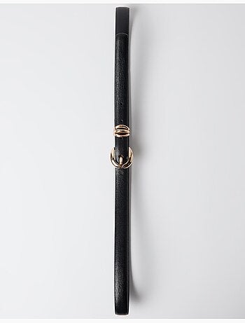 Cintura sottile con anello, mo fashion