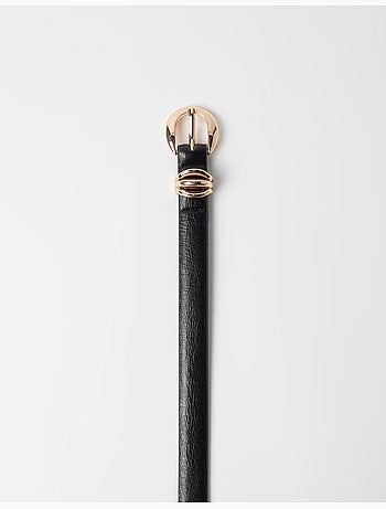 Cintura sottile con anello, mo fashion