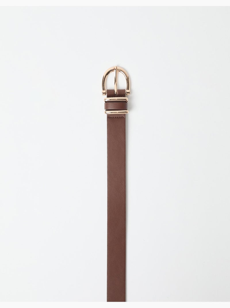 Cintura sottile, mo fashion Marrone - Kiabi