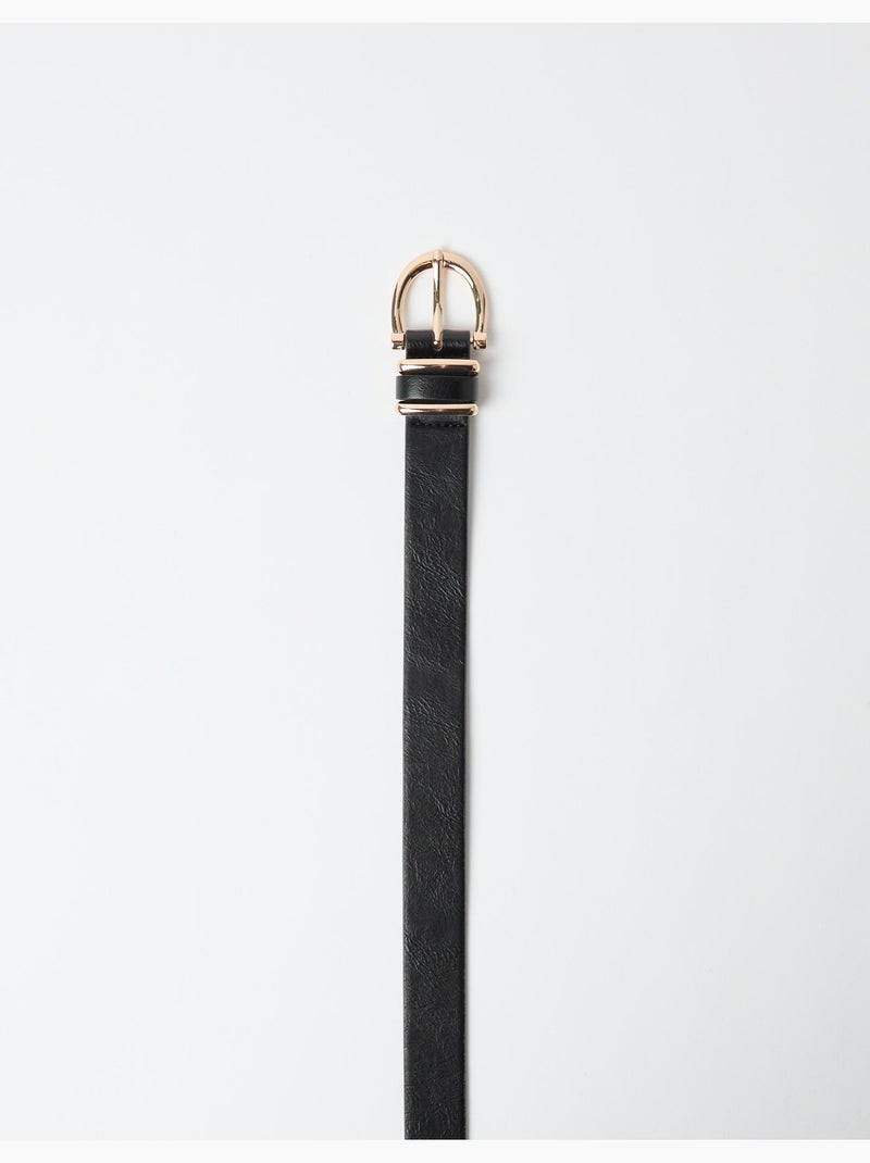 Cintura sottile, mo fashion Nero - Kiabi